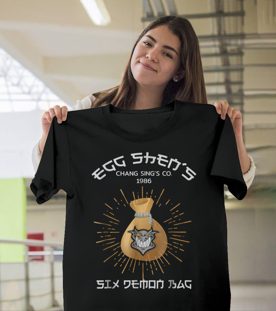 Egg Shen's Chang Sing's Co. 1986 Six Demon Bag T-Shirt