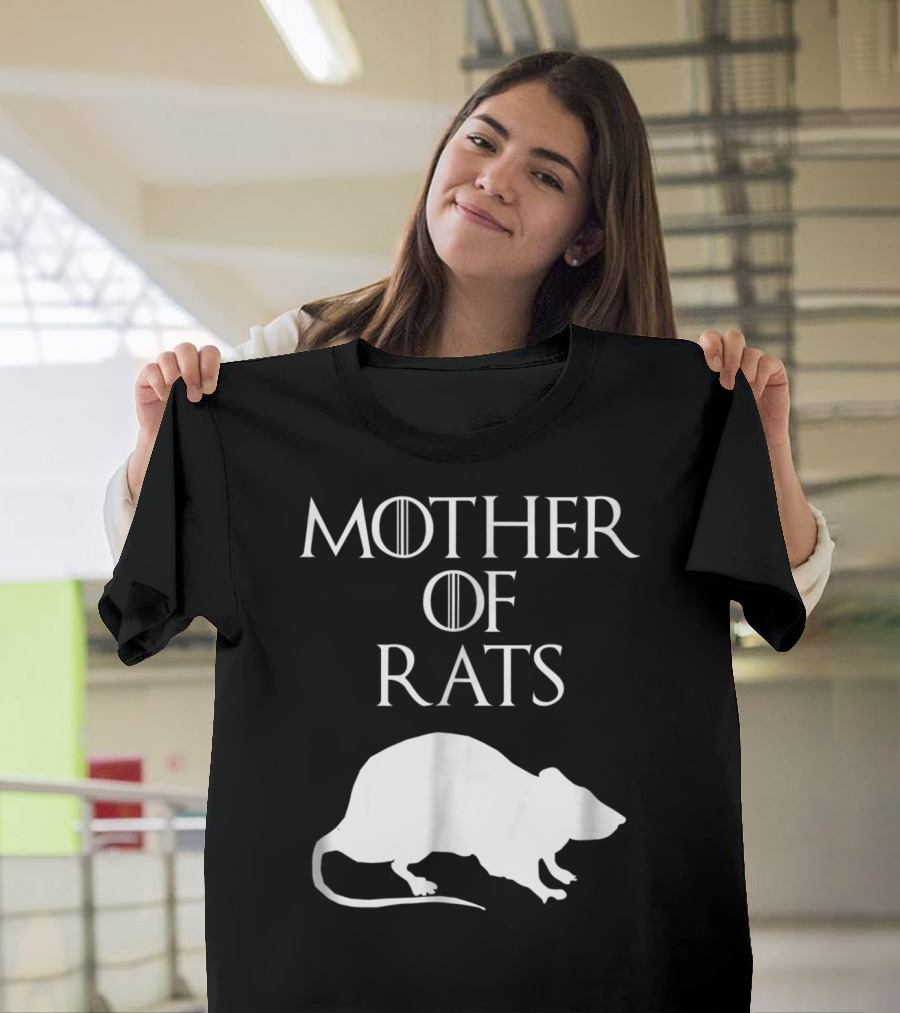 Mother Of Rats Cute Unique White E010500 T-Shirt
