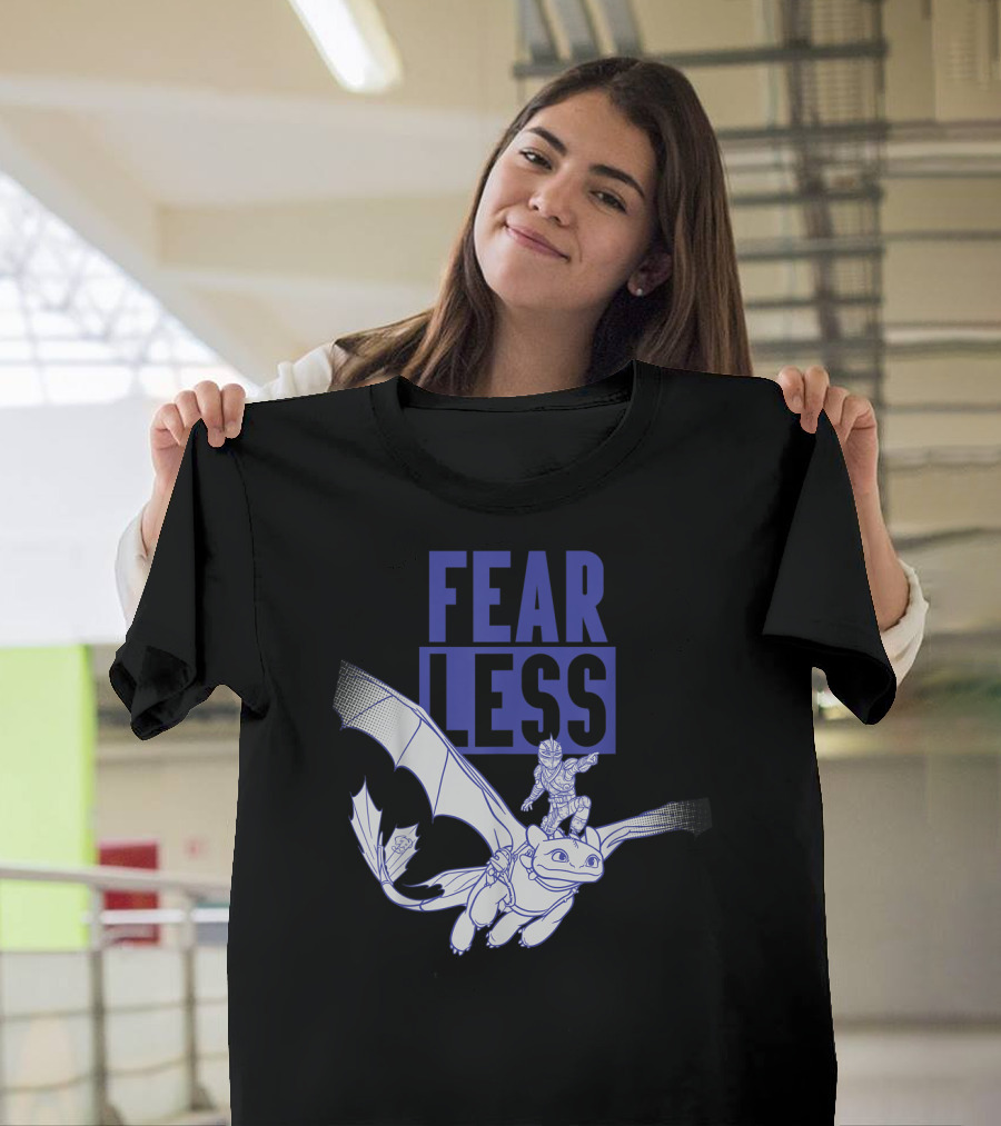 Fearless How To Train Your Dragon 3 Hidden World T-Shirt