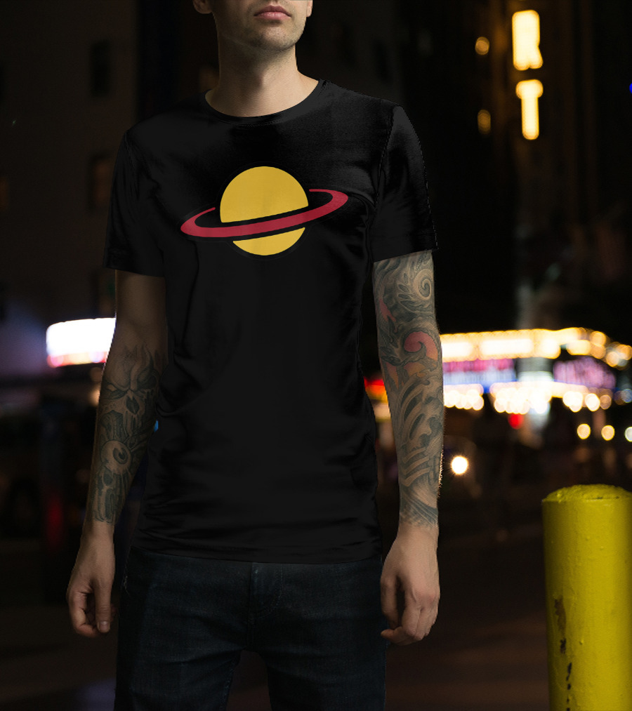 Rugrats Chuckie Classic Planet Saturn T-Shirt