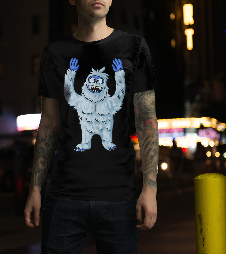 Classic Christmas Special Abominable Snowman Yeti Character Fun Festive T-Shirt