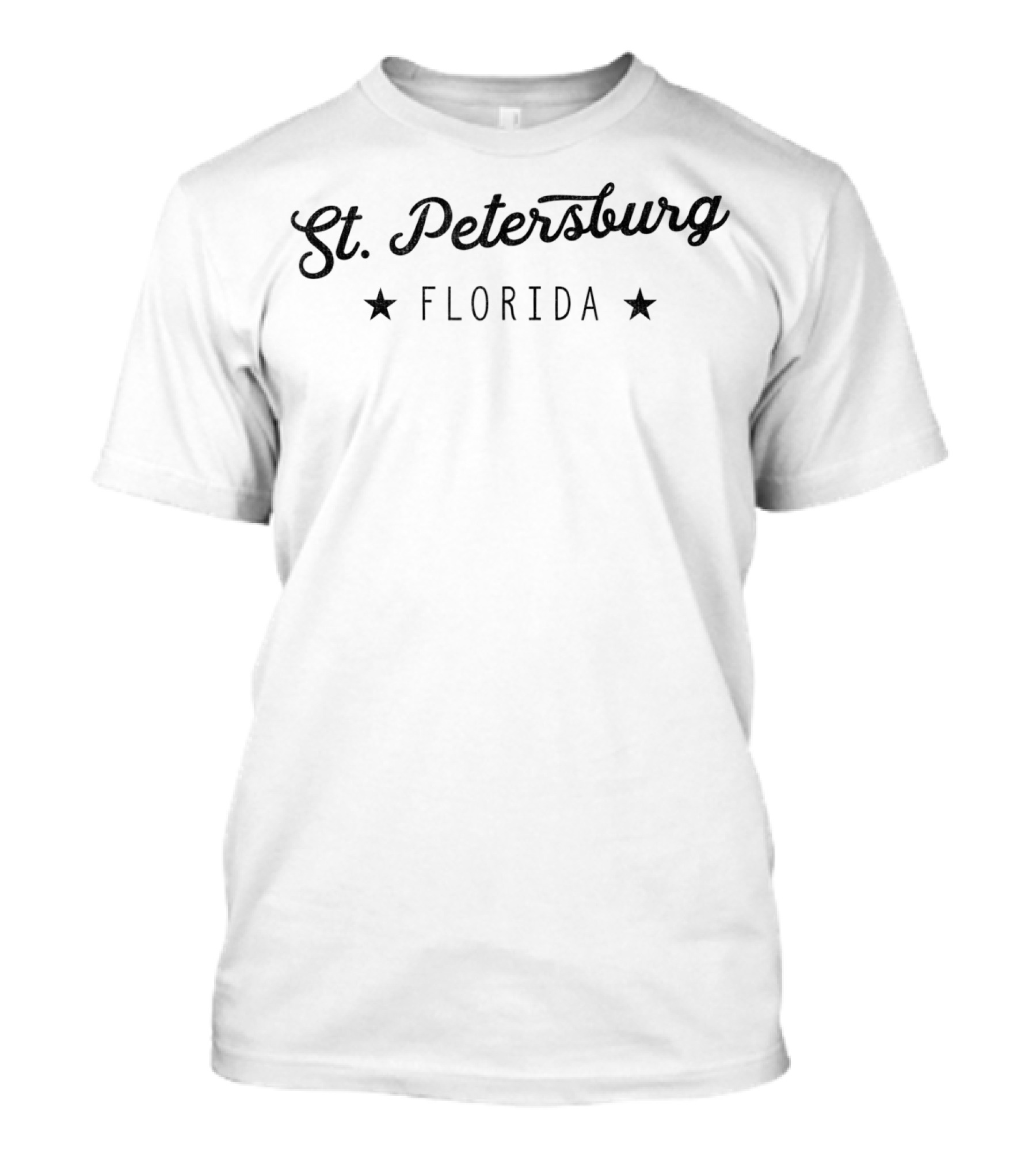 St Petersburg Florida Classic Vintage Style With Stars T-Shirt