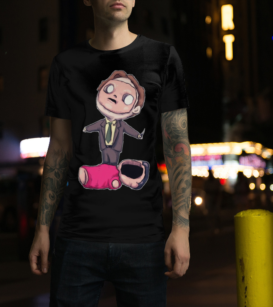 The Office Dwight Schrute CPR Scene Meme T-Shirt