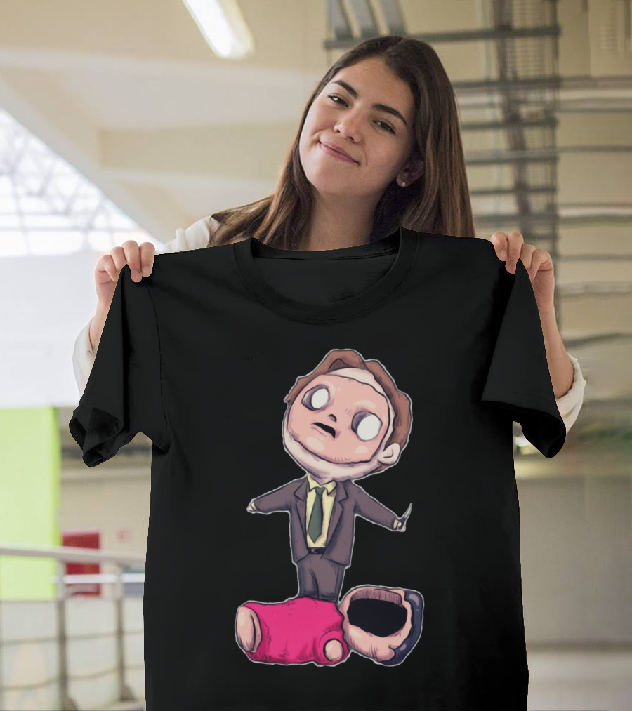 The Office Dwight Schrute CPR Scene Meme T-Shirt