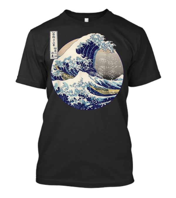 Kanagawa Japanese The Great Wave Off Kanagawa Classic Ukiyo-e T-Shirt