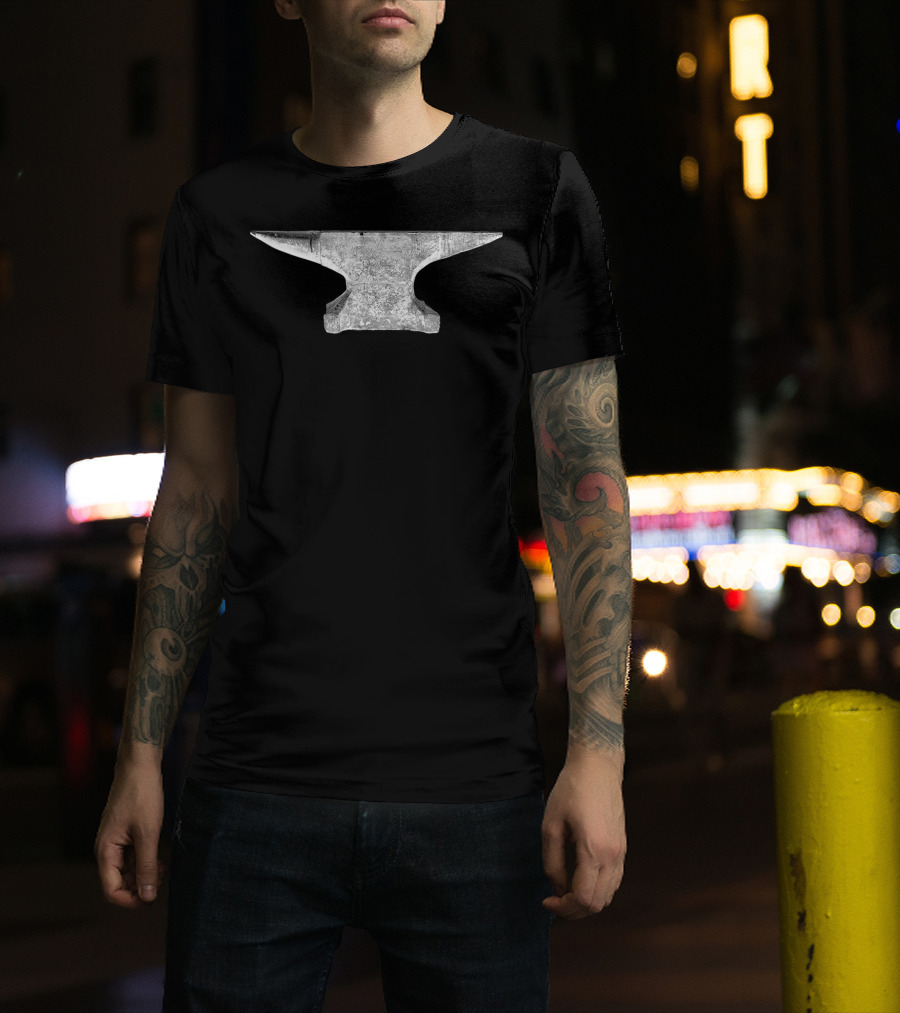 Blacksmith Anvil Bladesmith Welder Mac T-Shirt