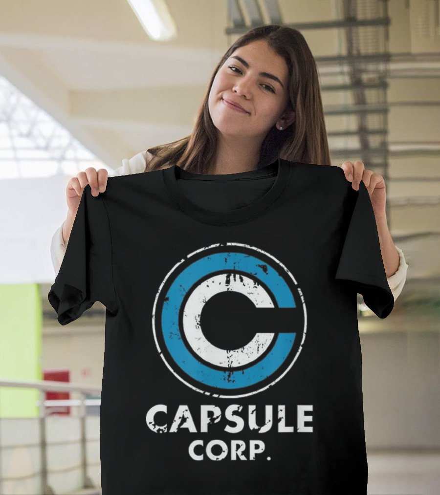 Capsule Corp Bulma Cool Dynocaps Anime T-Shirt