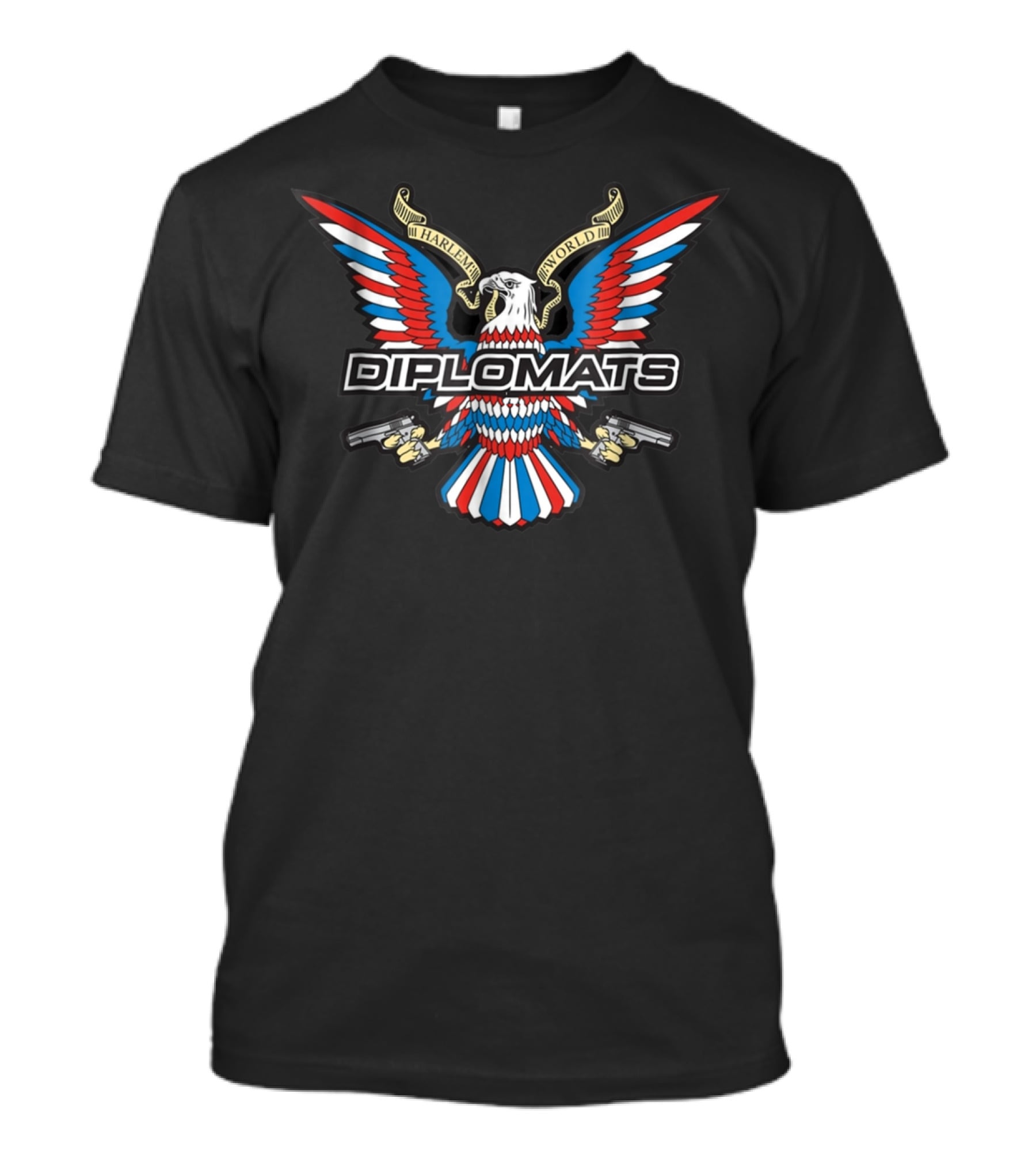 Diplomats Harlem World Eagle Logo Dipset T-Shirt