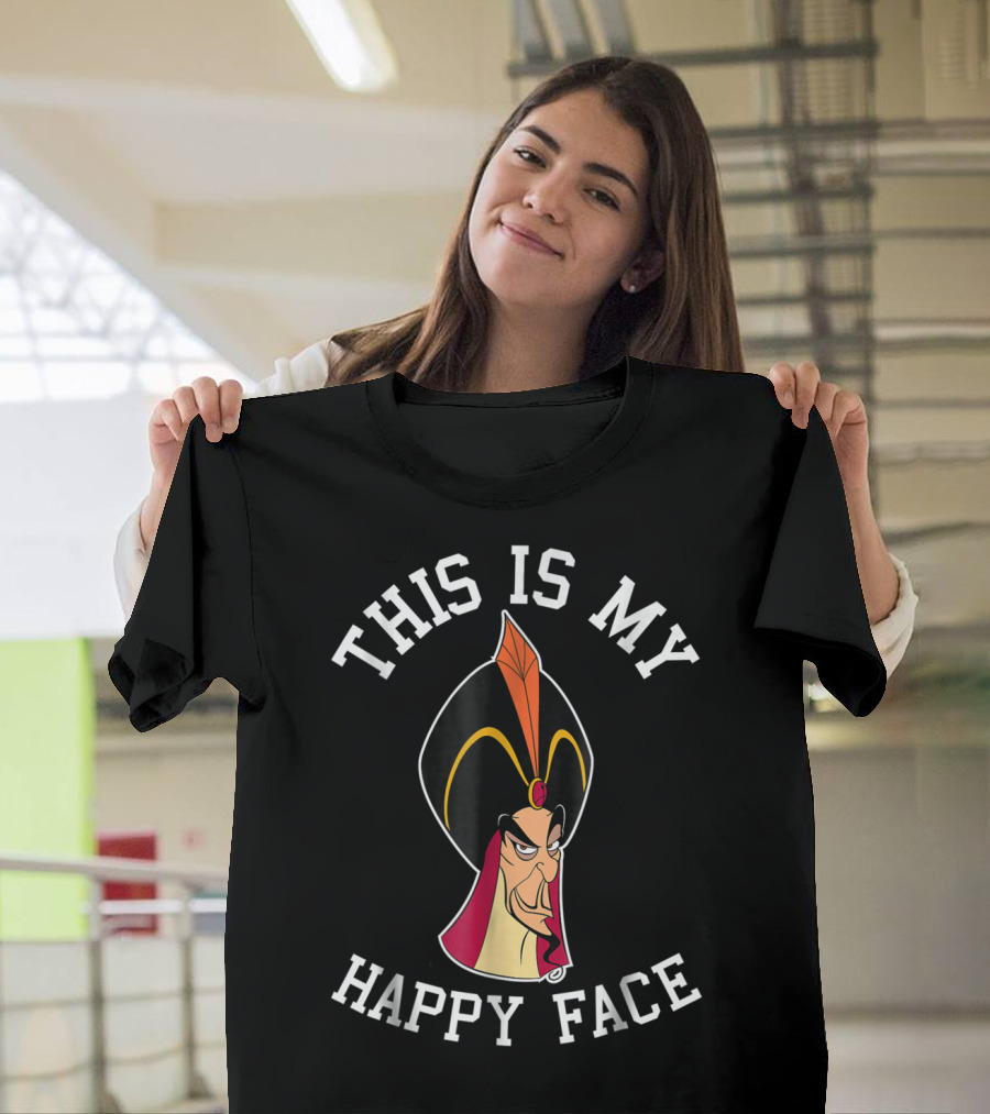 This Is My Happy Face Disney Jafar T-Shirt
