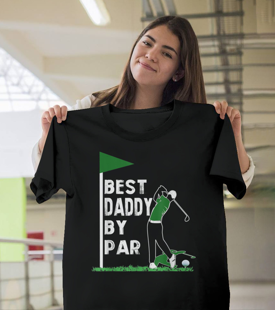 Best Daddy By Par Funny Golf Lover Father's Day T-Shirt