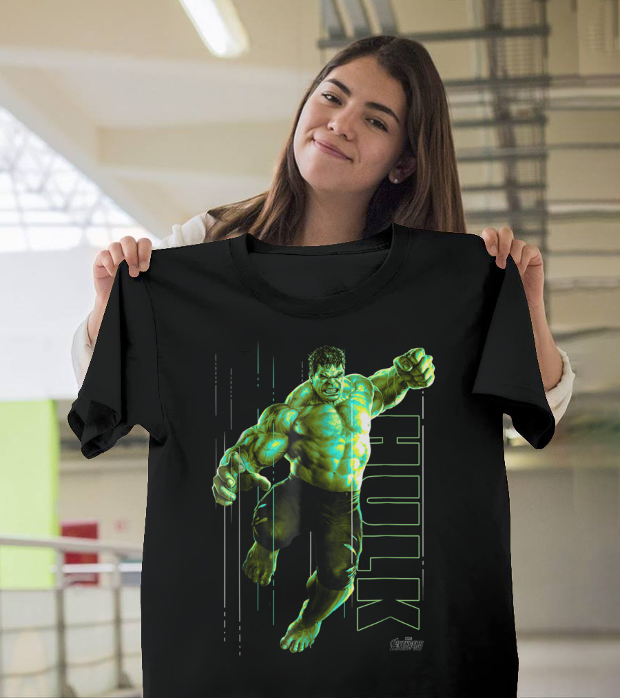 Marvel Avengers Infinity War Hulk Jump Smash T-Shirt