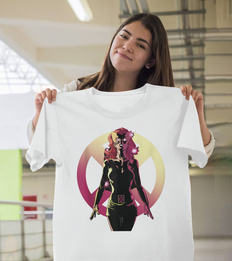 Marvel Phoenix Gradient X Men Jean Grey T-Shirt