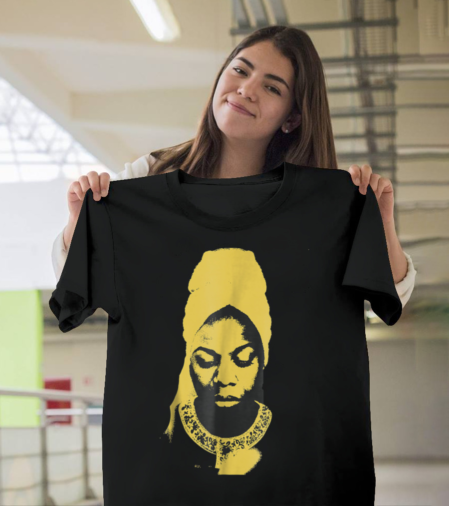 Nina Simone Yellow T-Shirt