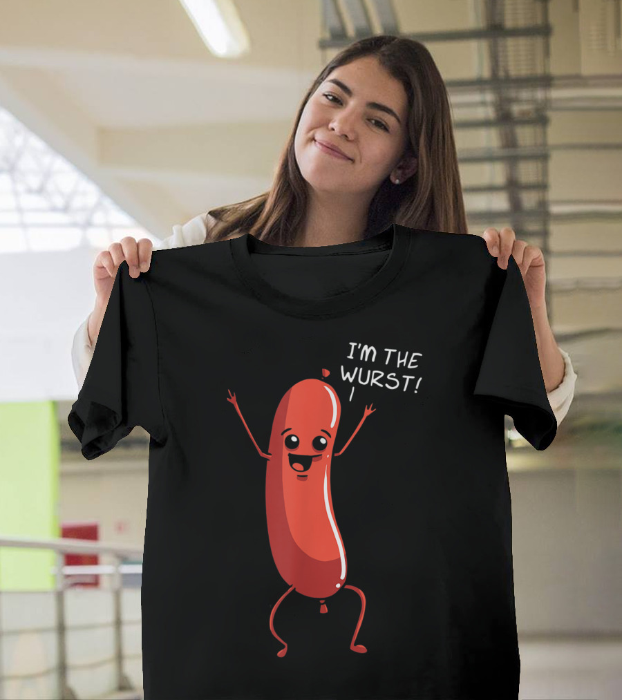 Oktoberfest I'm The Wurst Happy Sausage T-Shirt