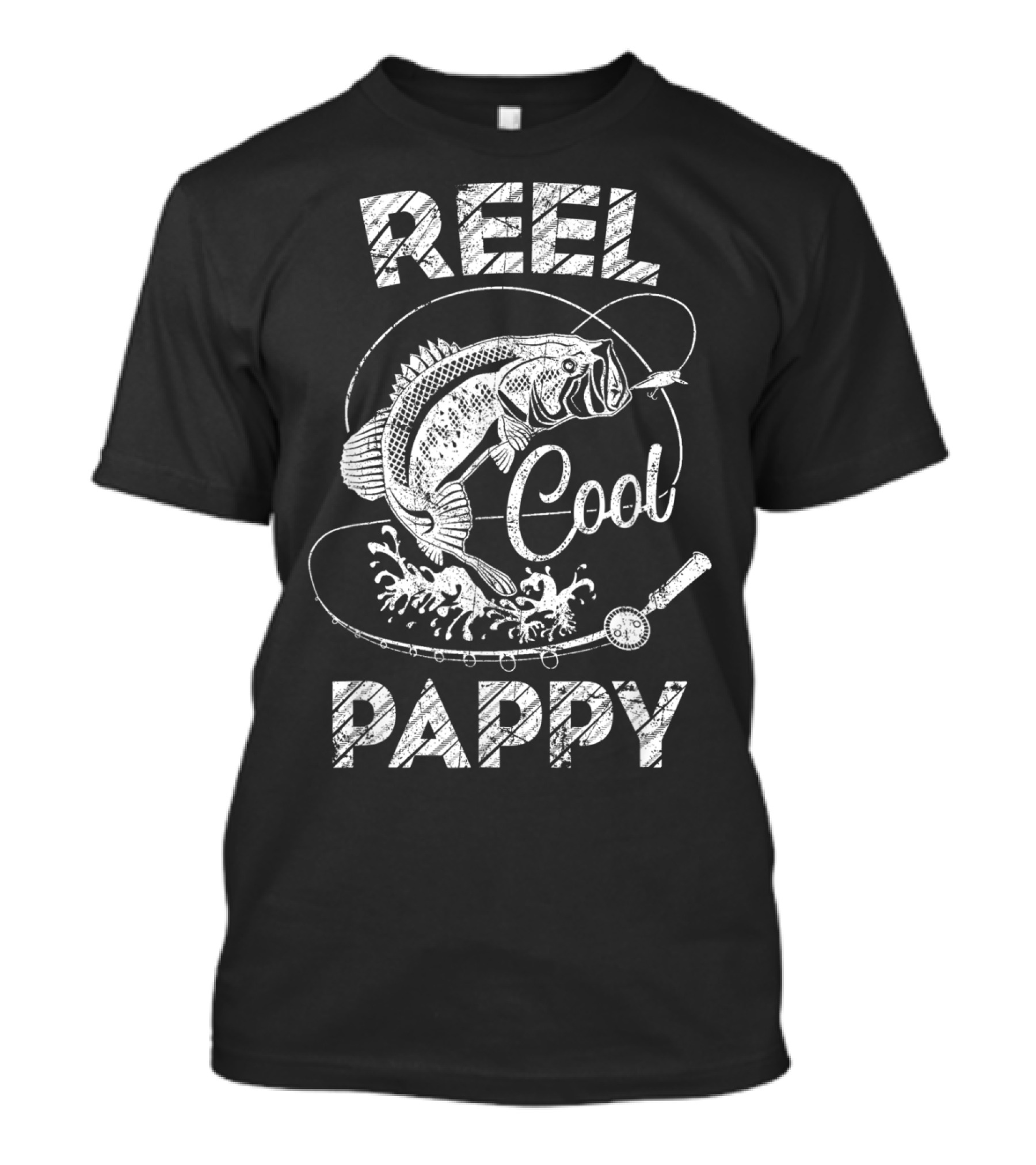 Reel Cool Pappy Fishing Father's Day Moments T-Shirt
