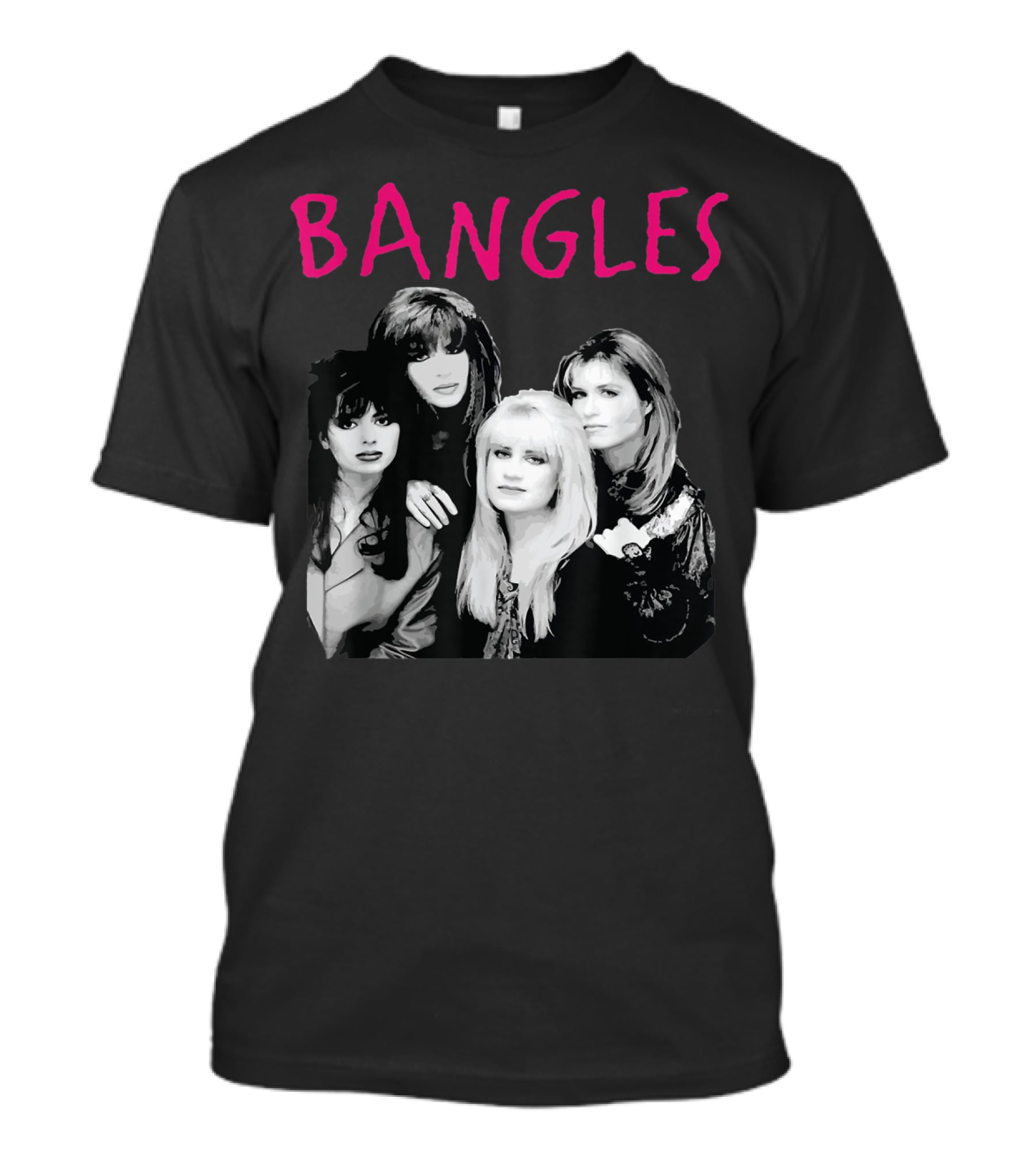 Bangles Band Iconic Pop Rock Group Members T-Shirt