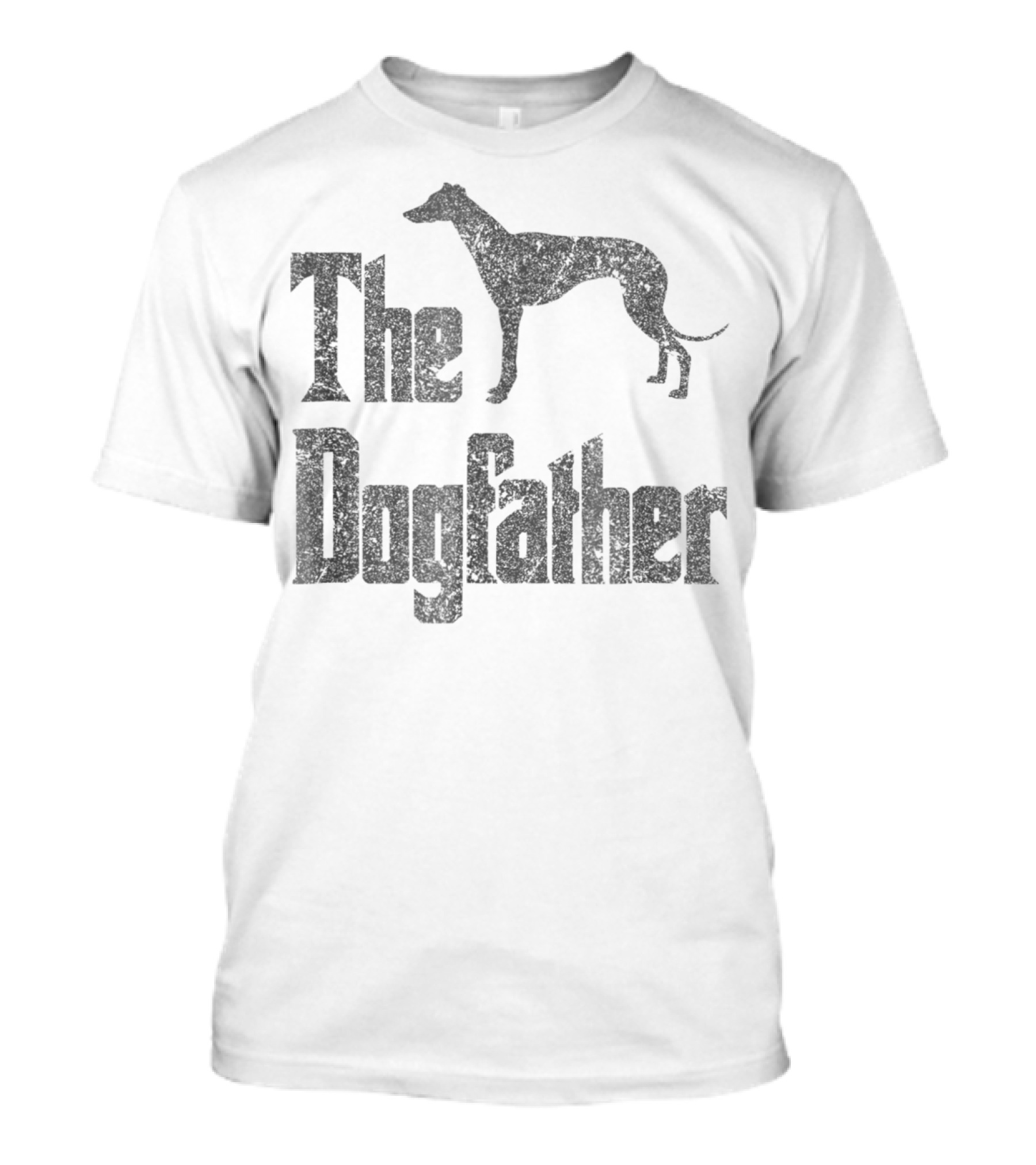 The Dogfather Greyhound Silhouette Recognizable T-Shirt