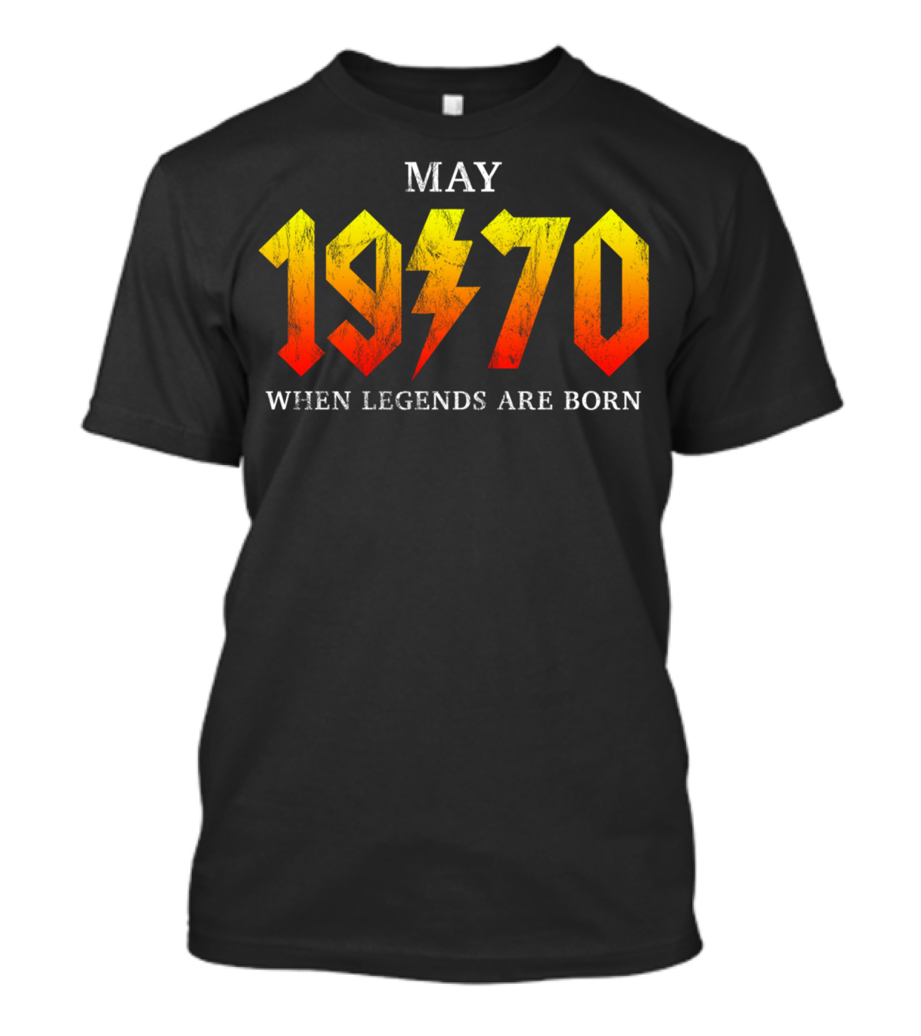 May 1970 When Legends Are Born Classic Rock Legend T-Shirt