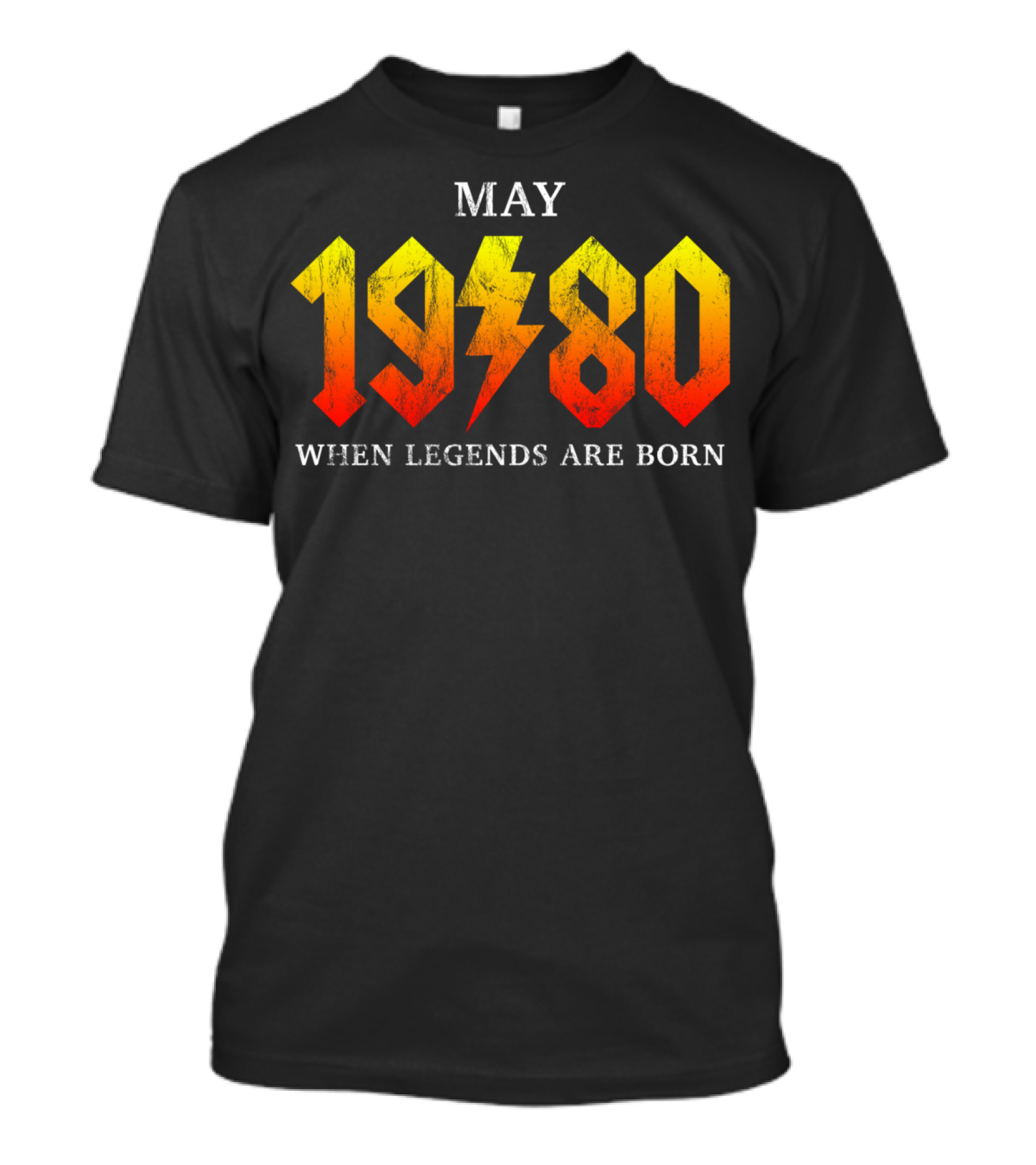 May 1980 When Legends Are Born T-Shirt