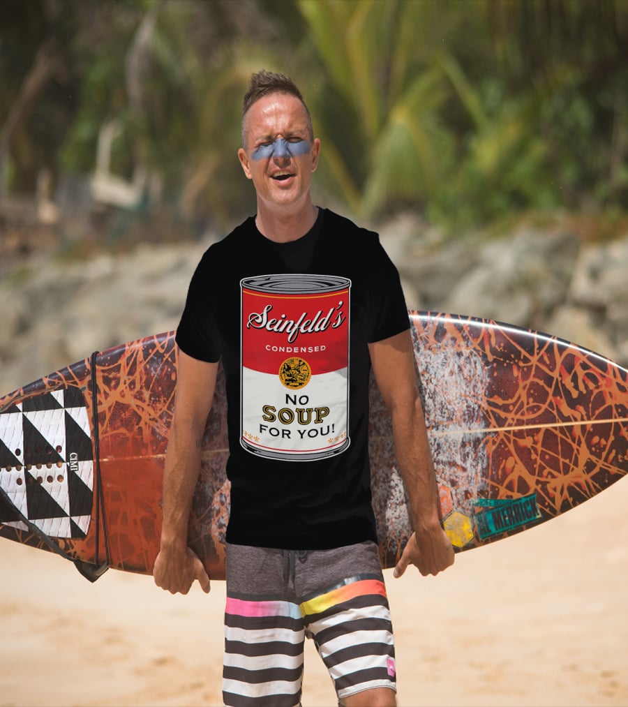 Seinfeld's Condensed No Soup For You Comedy T-Shirt