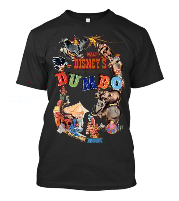 Walt Disney's Dumbo Classic Characters Circus T-Shirt