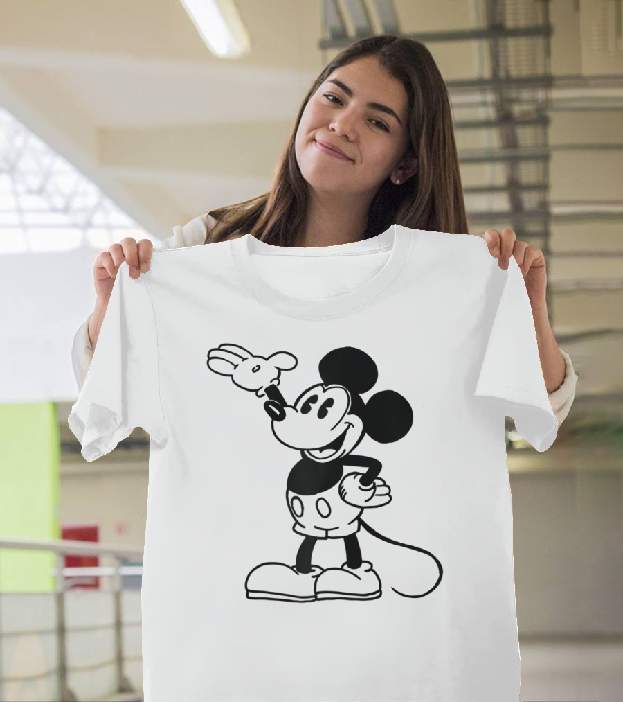 Disney Mickey Mouse Classic Vintage Retro Character T-Shirt