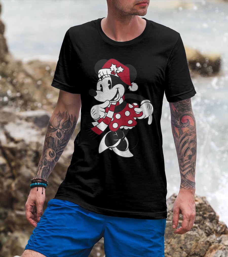 Disney Minnie Mouse Christmas Festive Attire T-Shirt