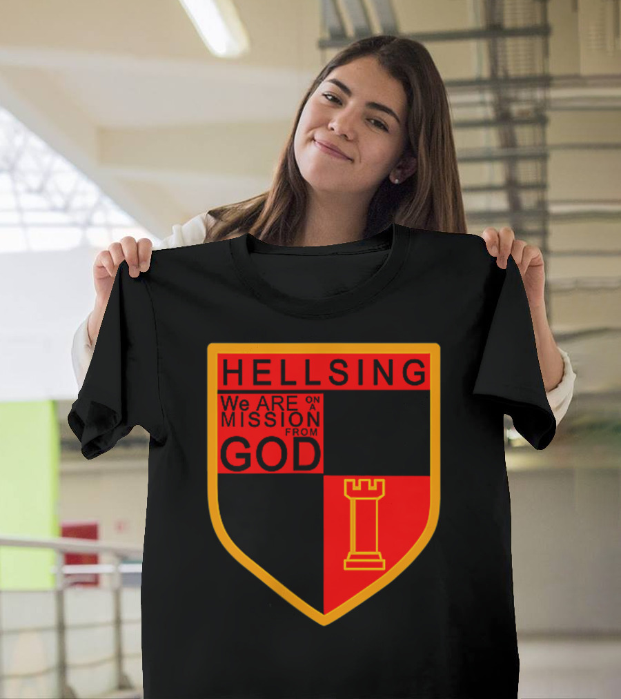 Hellsing We Are on a Mission from God Classic Anime Ultimate T-Shirt