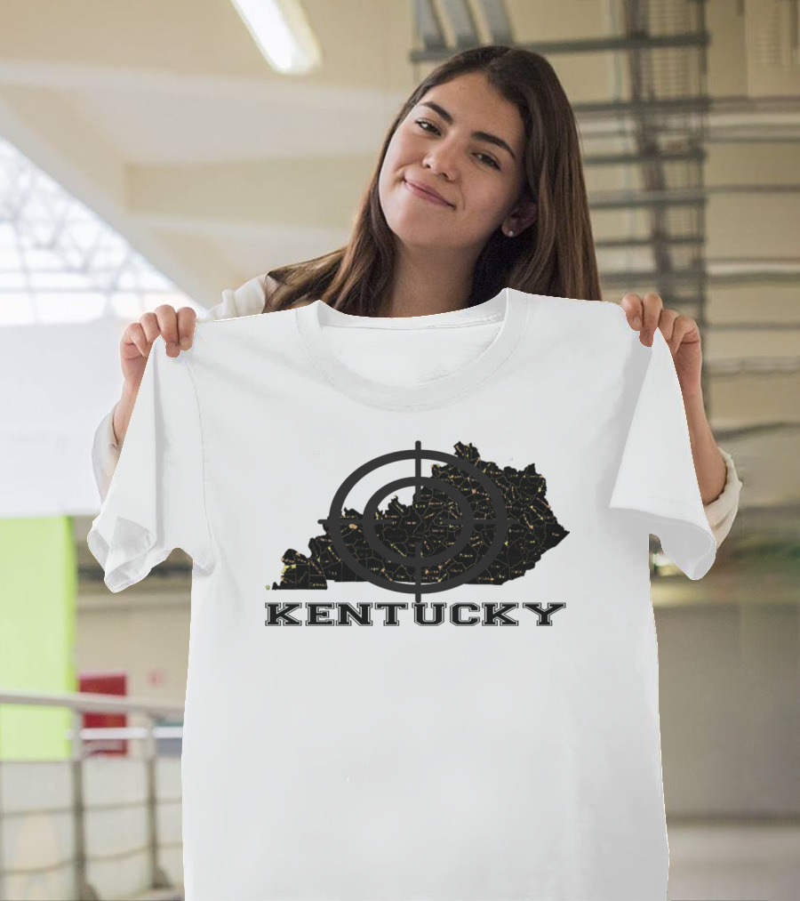 Kentucky Maps Classic Vintage Kentucky T-Shirt