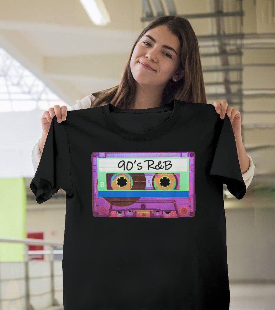 90's R&B Cassette Tape Retro Vibe T-Shirt