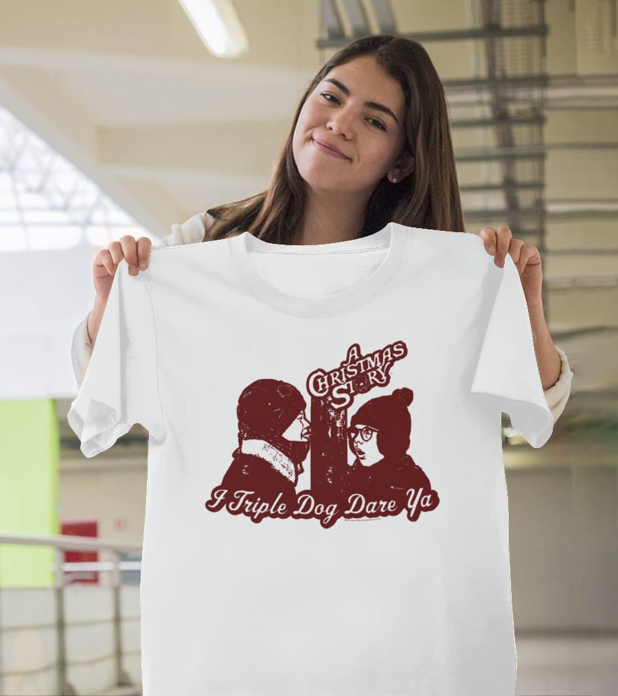 A Christmas Story I Triple Dog Dare Ya Classic Moment T-Shirt