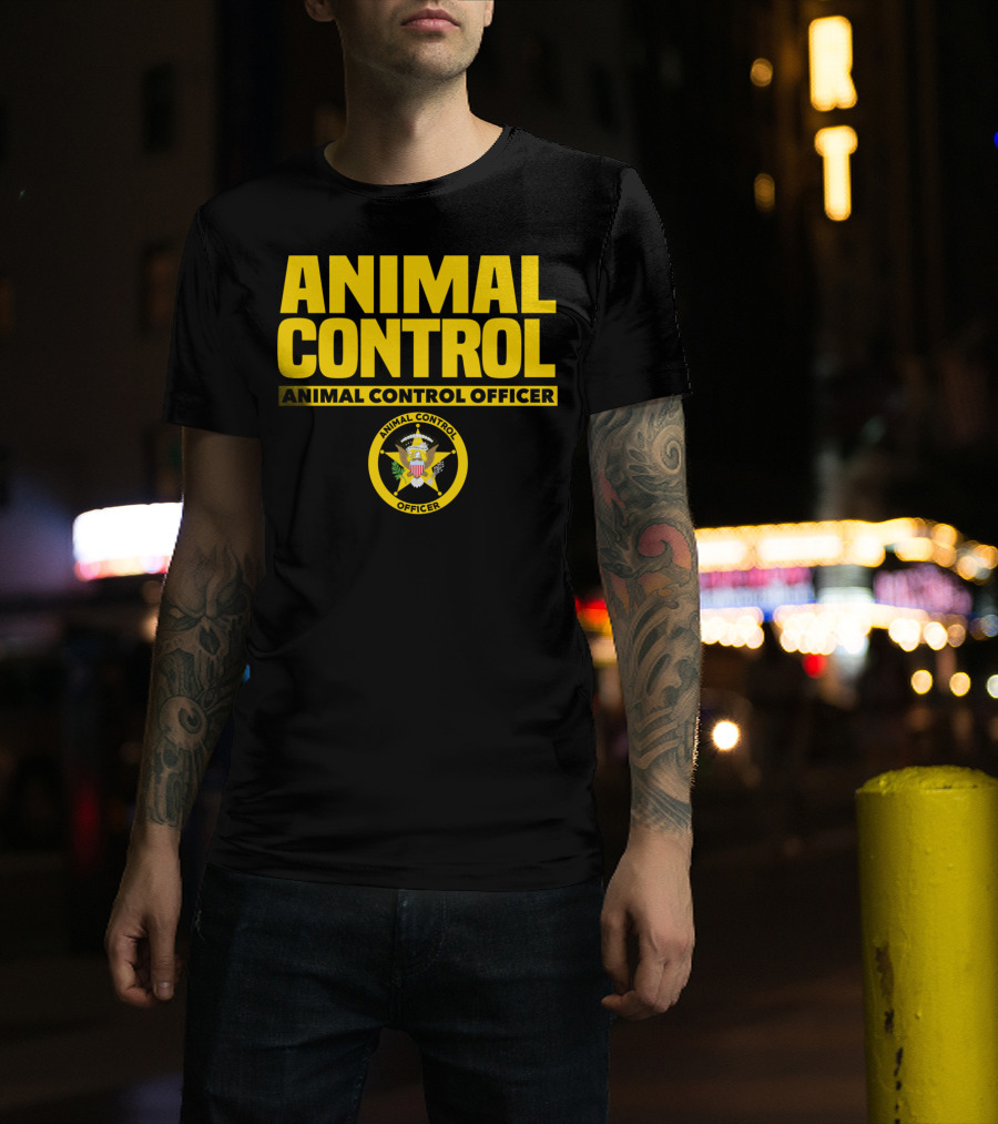 Animal Control Officer Public Safety Badge Seal T-Shirt