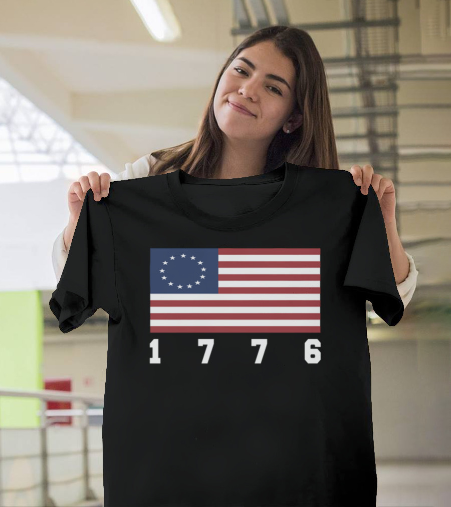 American Patriots 1776 Betsy Ross Flag T-Shirt