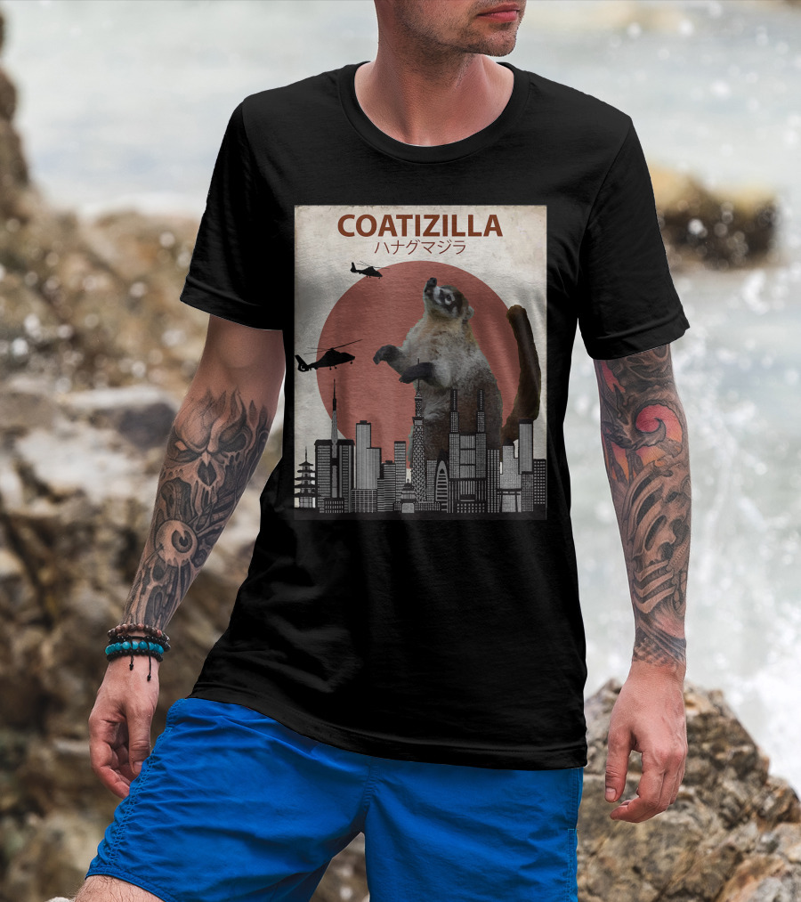 COATIZILLA Funny Coati Cool Coati Lovers T-Shirt