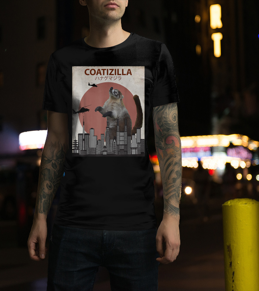 COATIZILLA Funny Coati Cool Coati Lovers T-Shirt