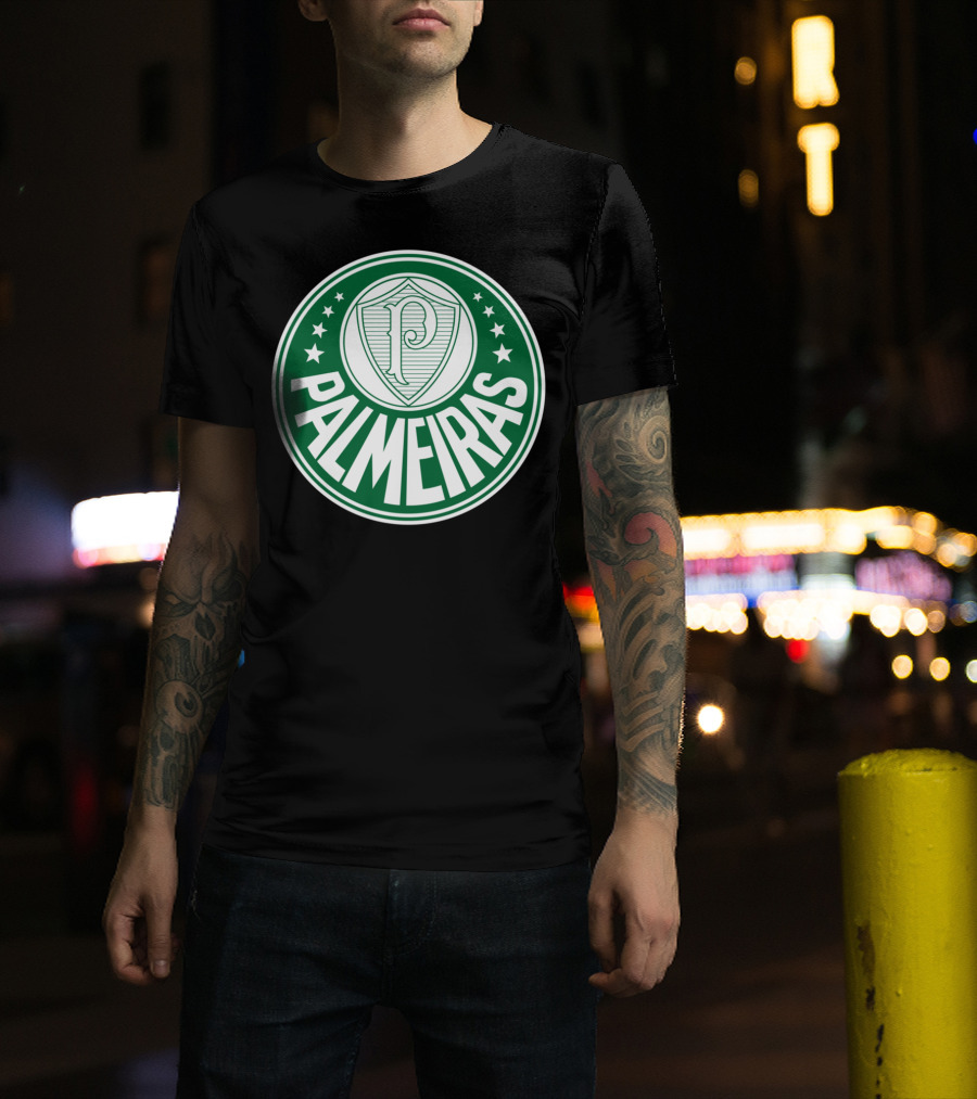 Palmeiras Soccer Fan Club Emblem T-Shirt