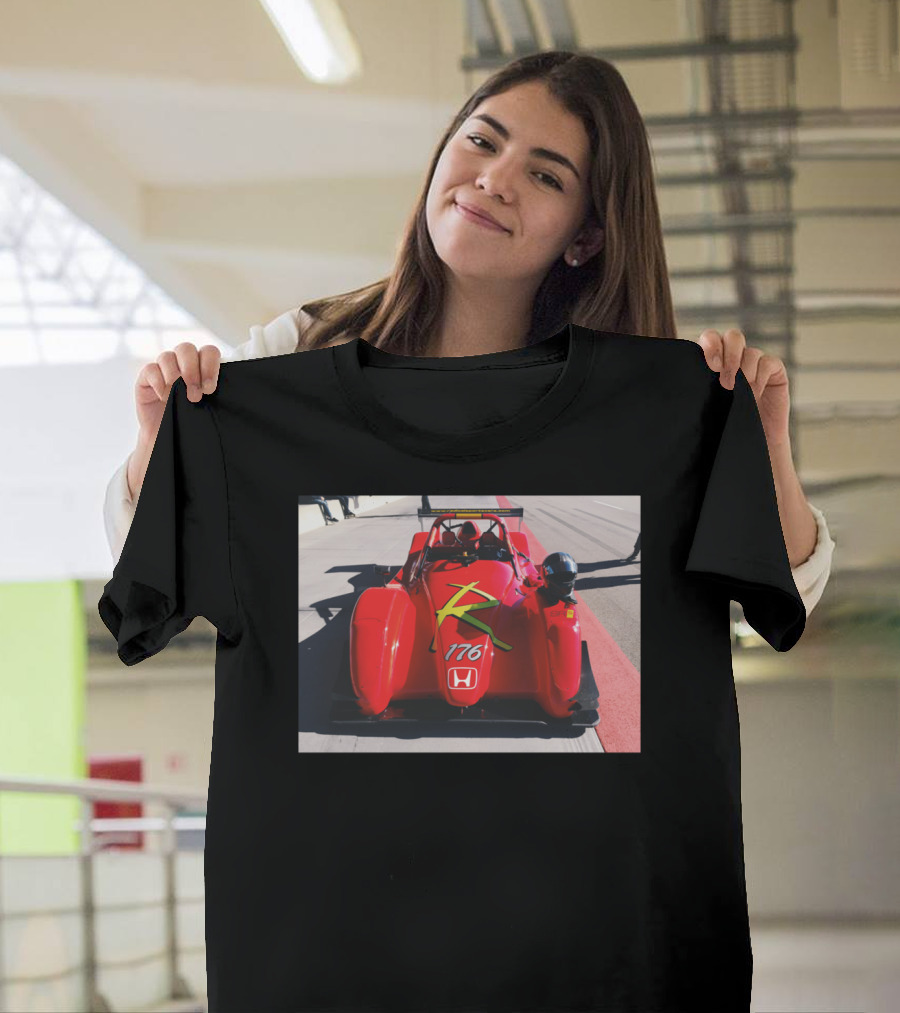Honda Red Race Car 176 T-Shirt