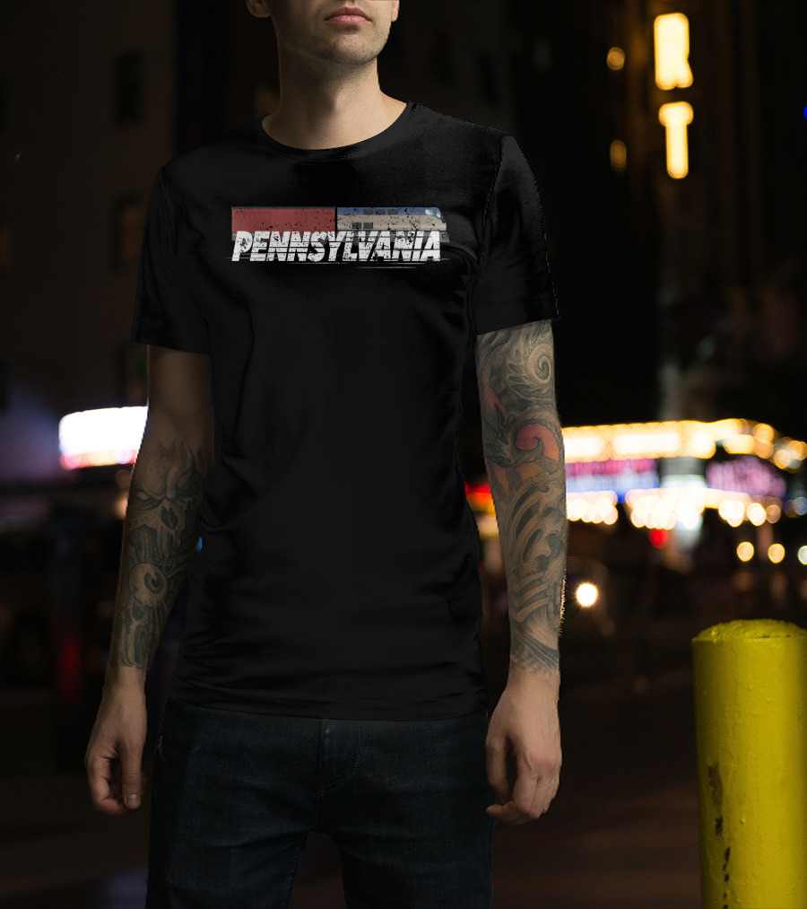 Pennsylvania Railroad Conductor Electric Train Locomotive T-Shirt
