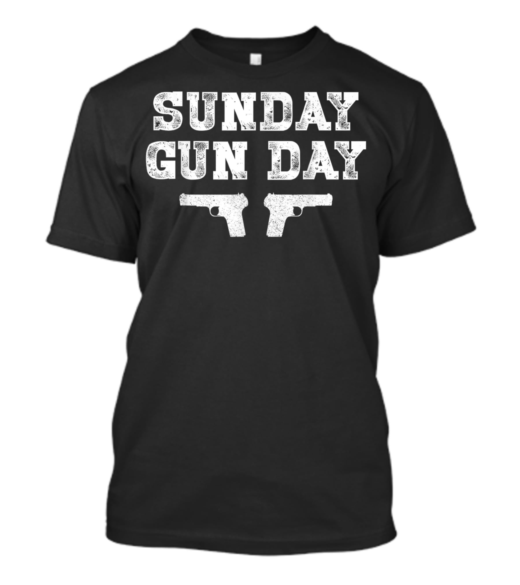 Sunday Gun Day Gun Owner Shooting T-Shirt