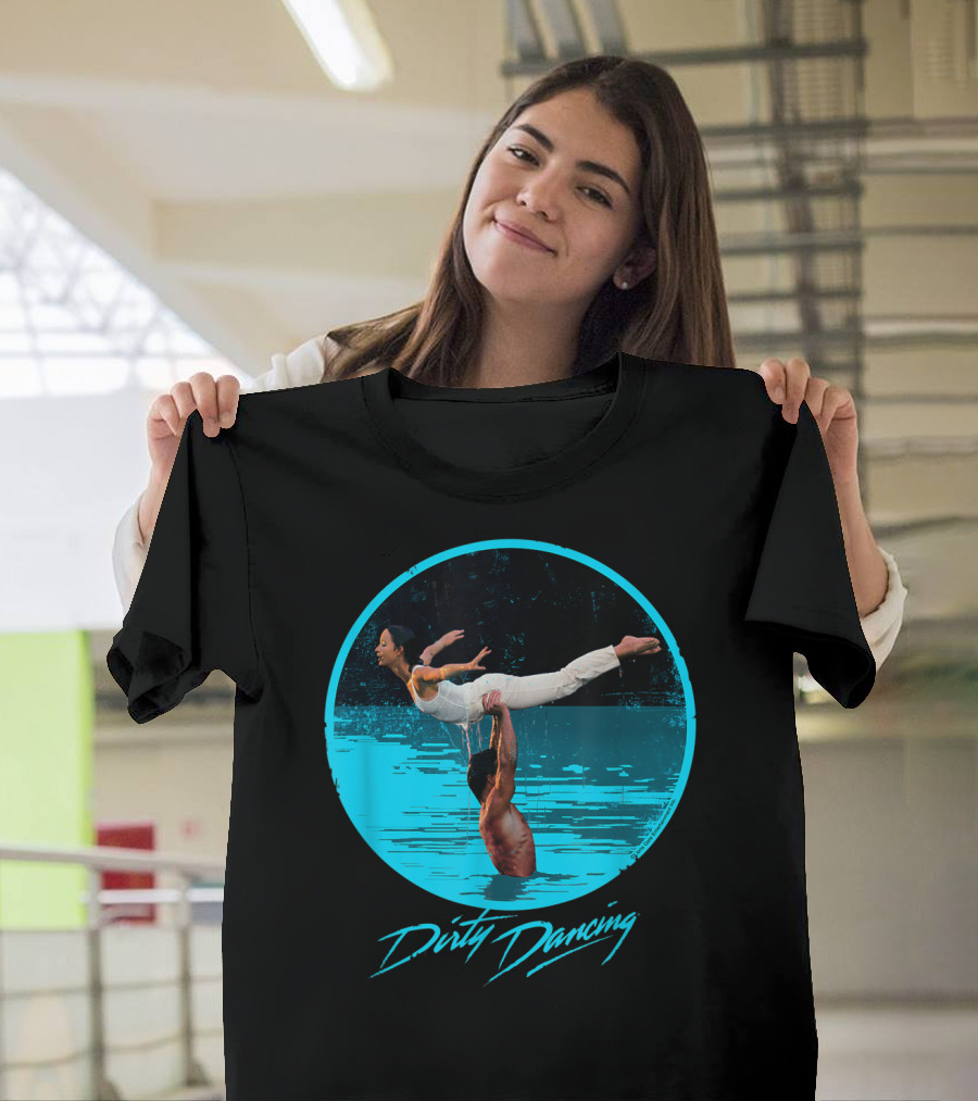 Dirty Dancing Iconic Lift Scene in Water T-Shirt