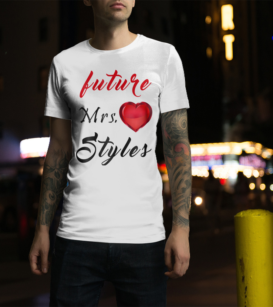 Future Mrs Styles Heart Directioner T-Shirt