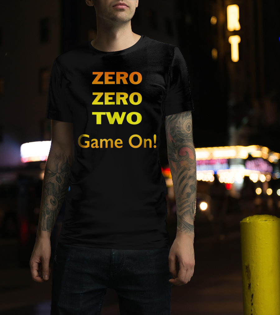 ZERO ZERO TWO Game On Pickleball T-Shirt