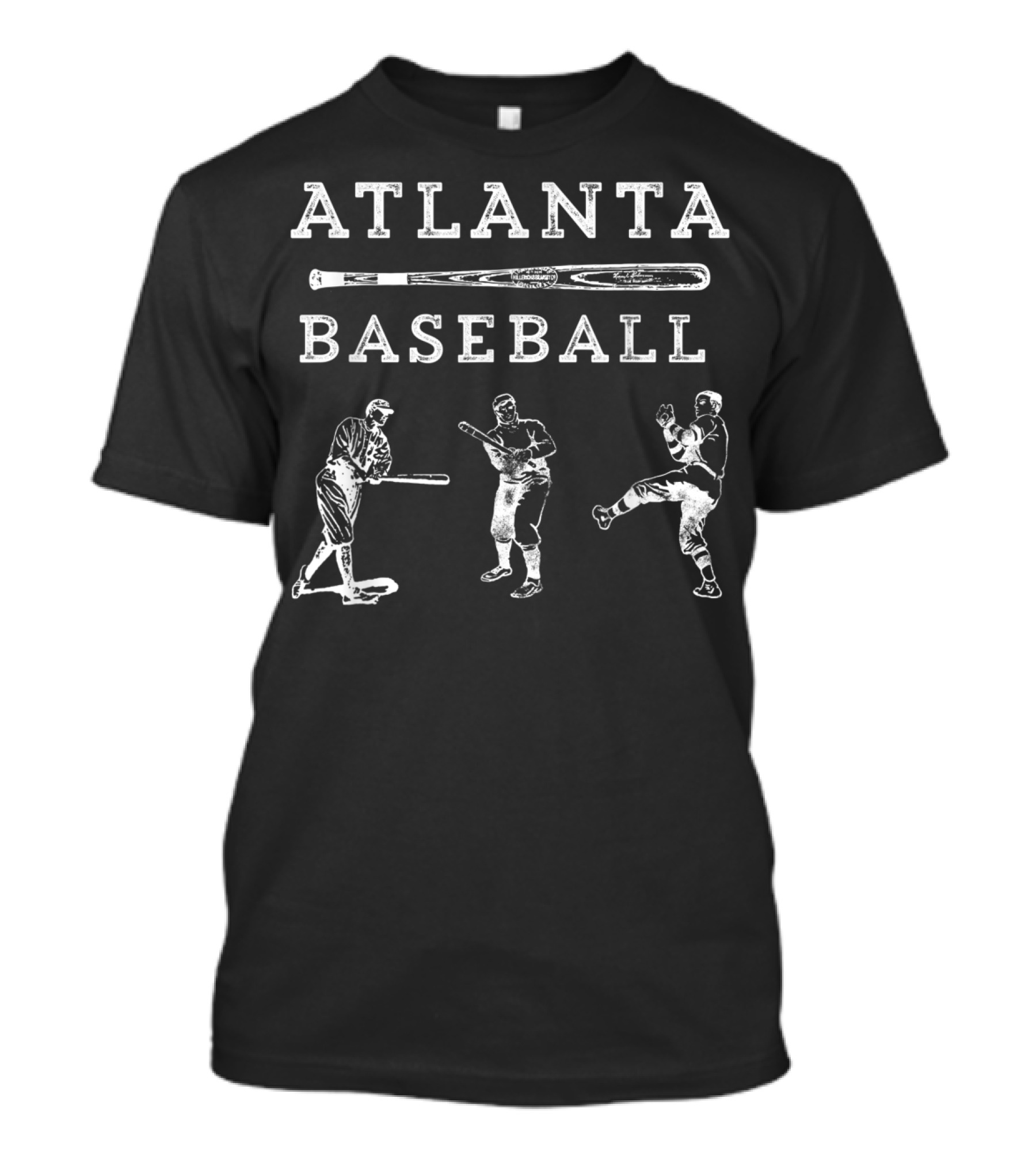 Atlanta Baseball Fan Classic Style Vintage Players T-Shirt