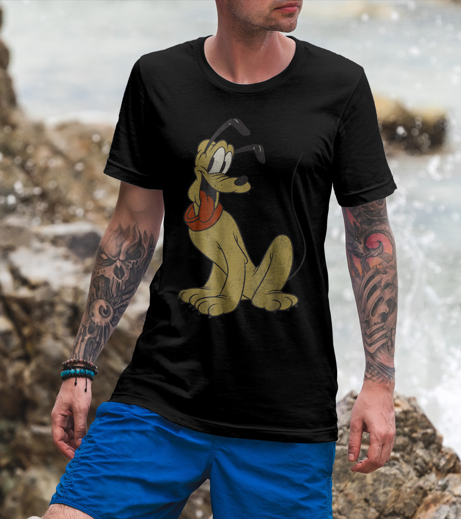 Disney Vintage Style Pluto Character T-Shirt