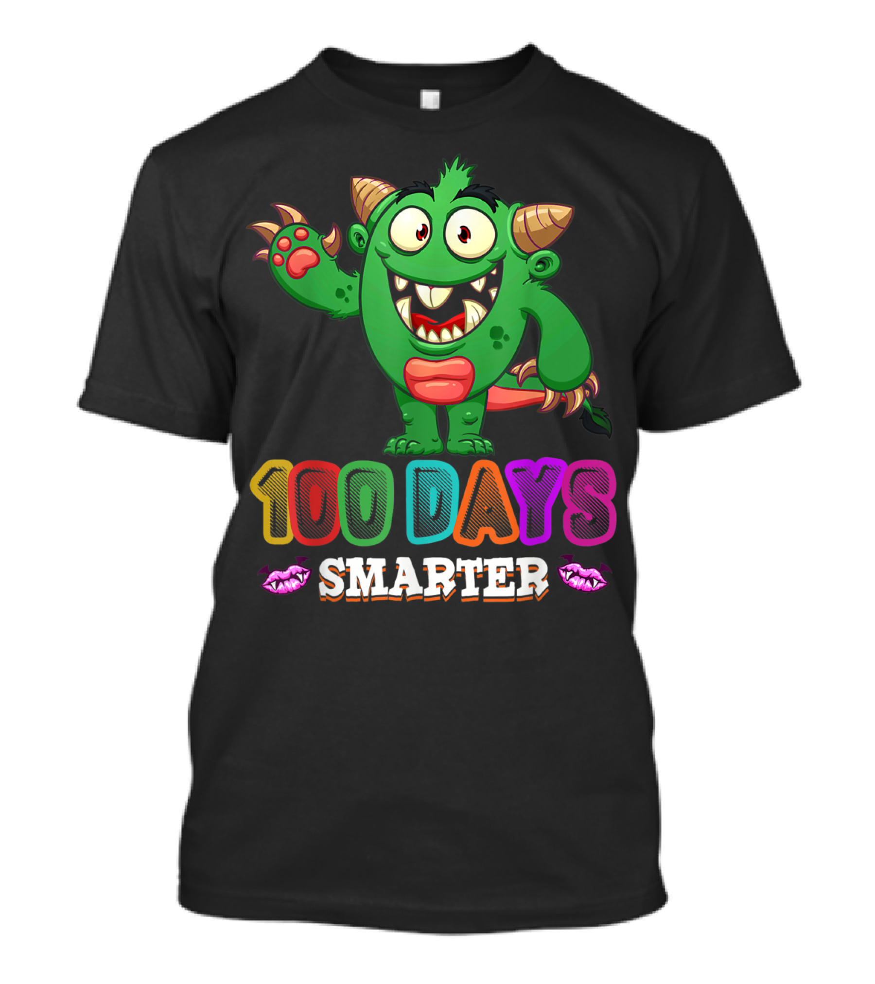 100 Days Smarter Monster T-Shirt