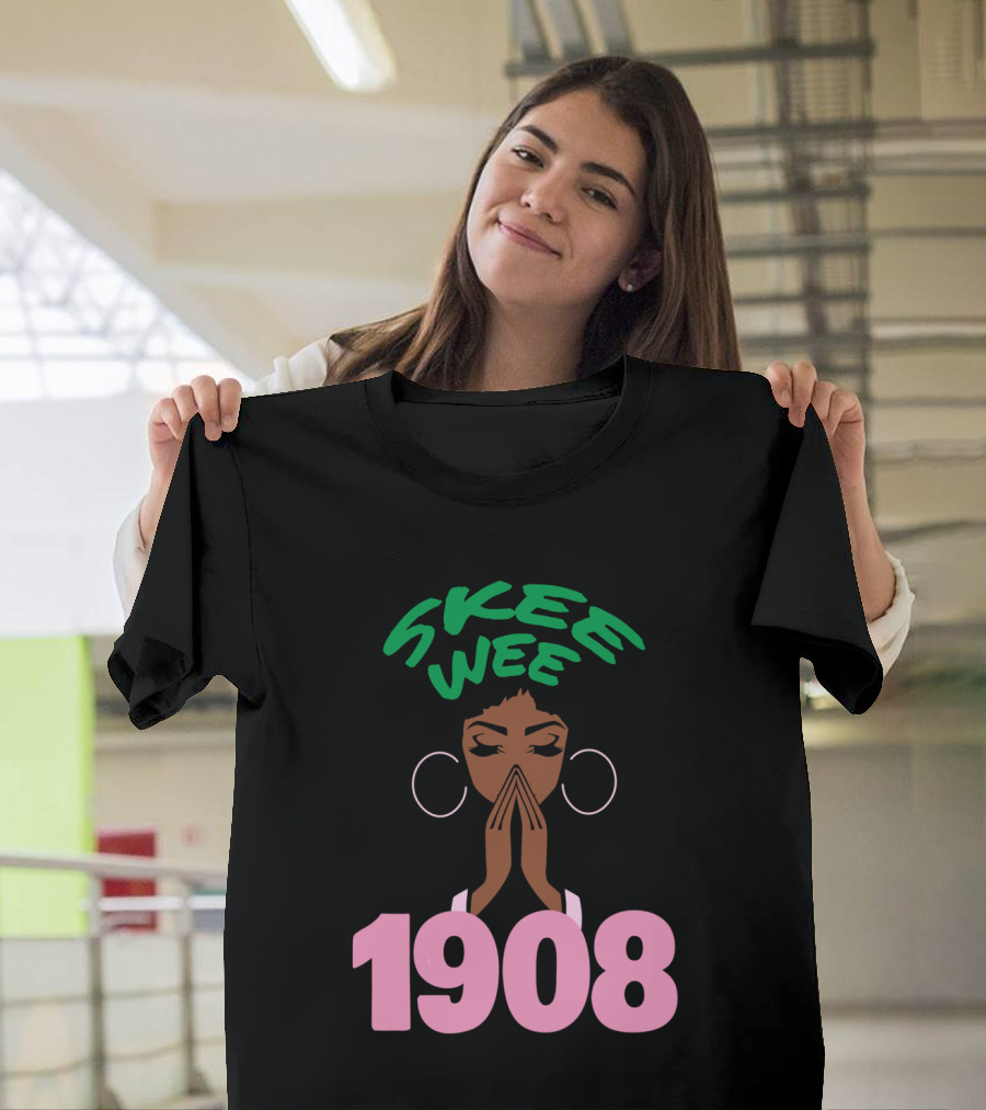 Skee Wee 1908 Alpha Kappa Sorority T-Shirt
