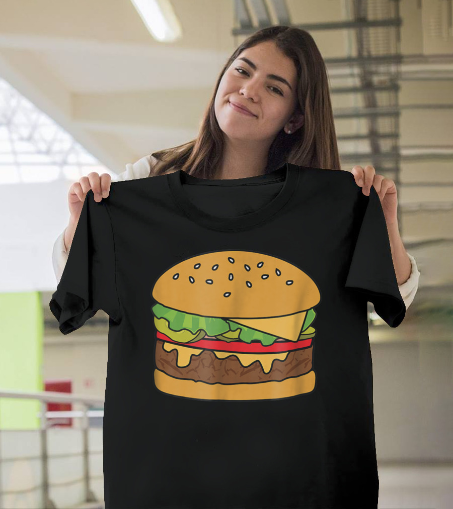 Cheeseburger Lettuce Tomato Cheese Burger T-Shirt