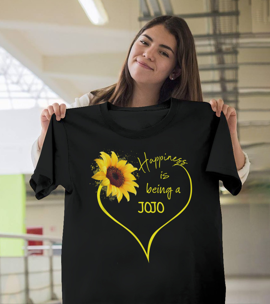Happiness is Being a JoJo Sunflower T-Shirt