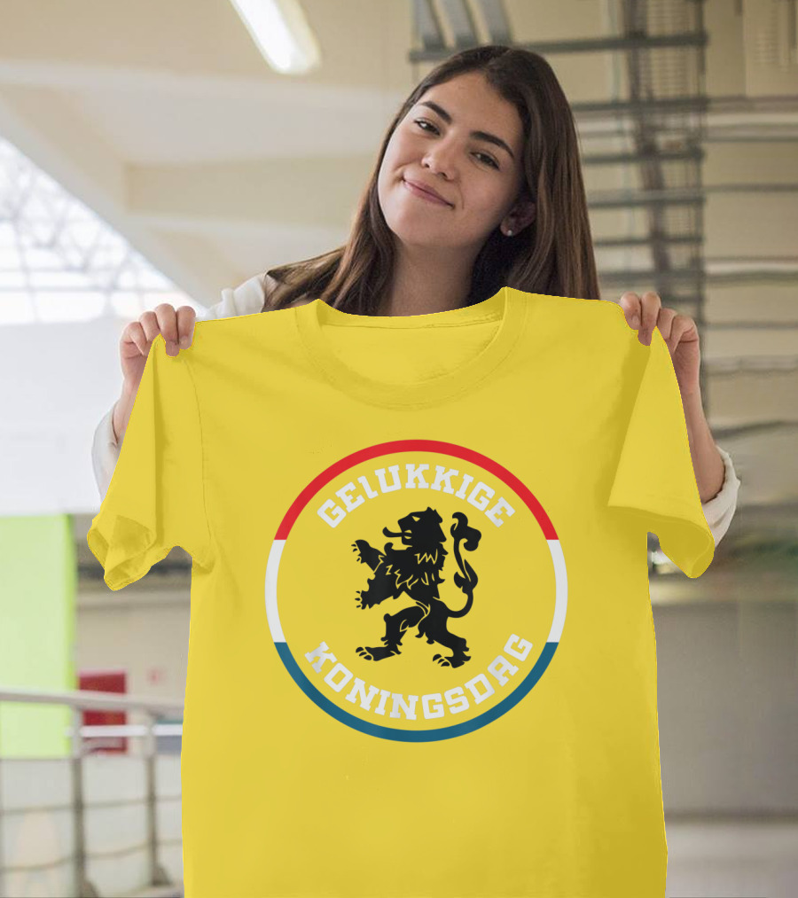 Kingsday Amsterdam Koningsdag Gelukkig Koningsdag Ne T-Shirt