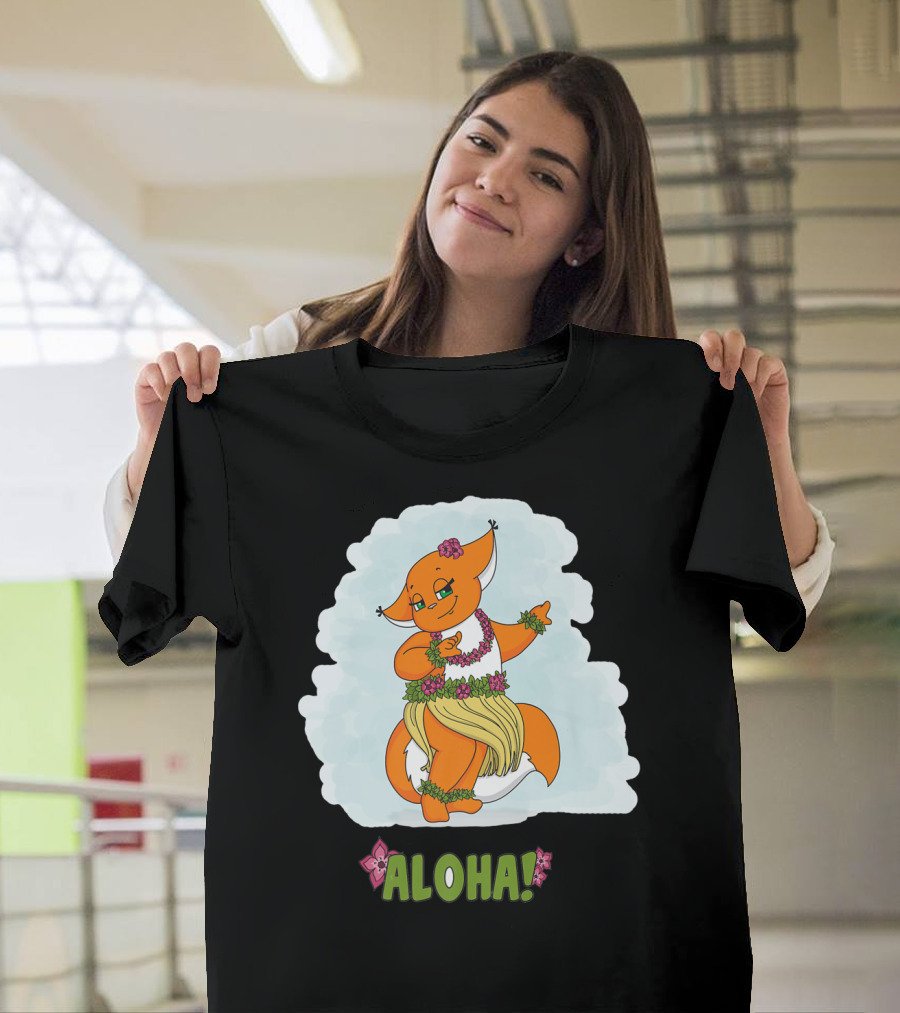 Aloha Cool Hawaiian Squirrel Hula Dance Aloha T-Shirt